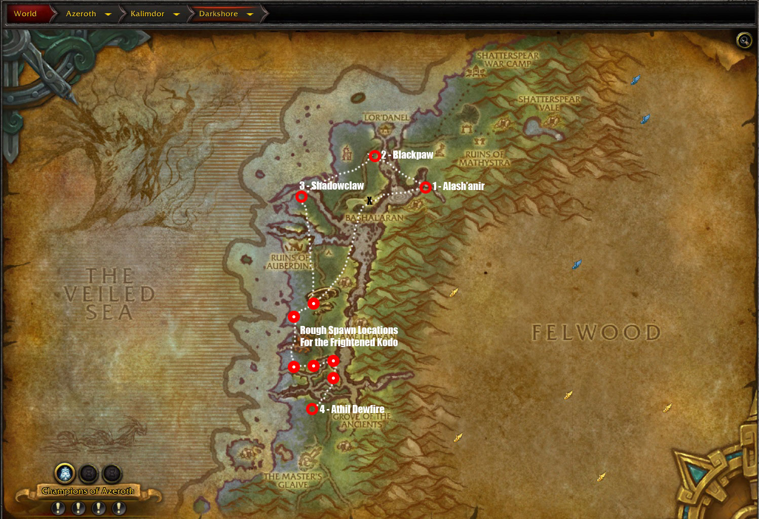darkshore-horde-mount-farming-map