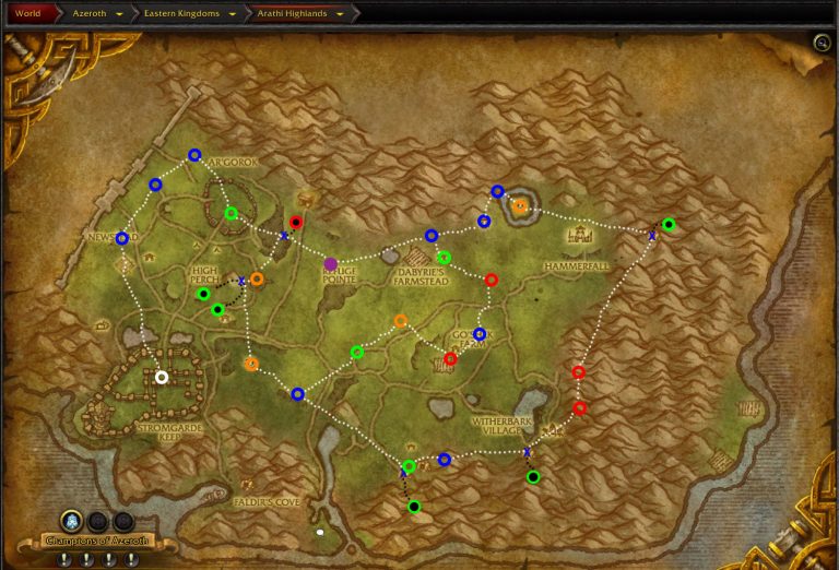 Arathi Highlands Rares, Locations and Farming Guide Alliance