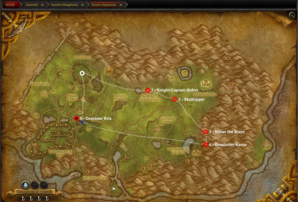 Arathi Highlands Mount Farming Guide - Horde - License To Kill