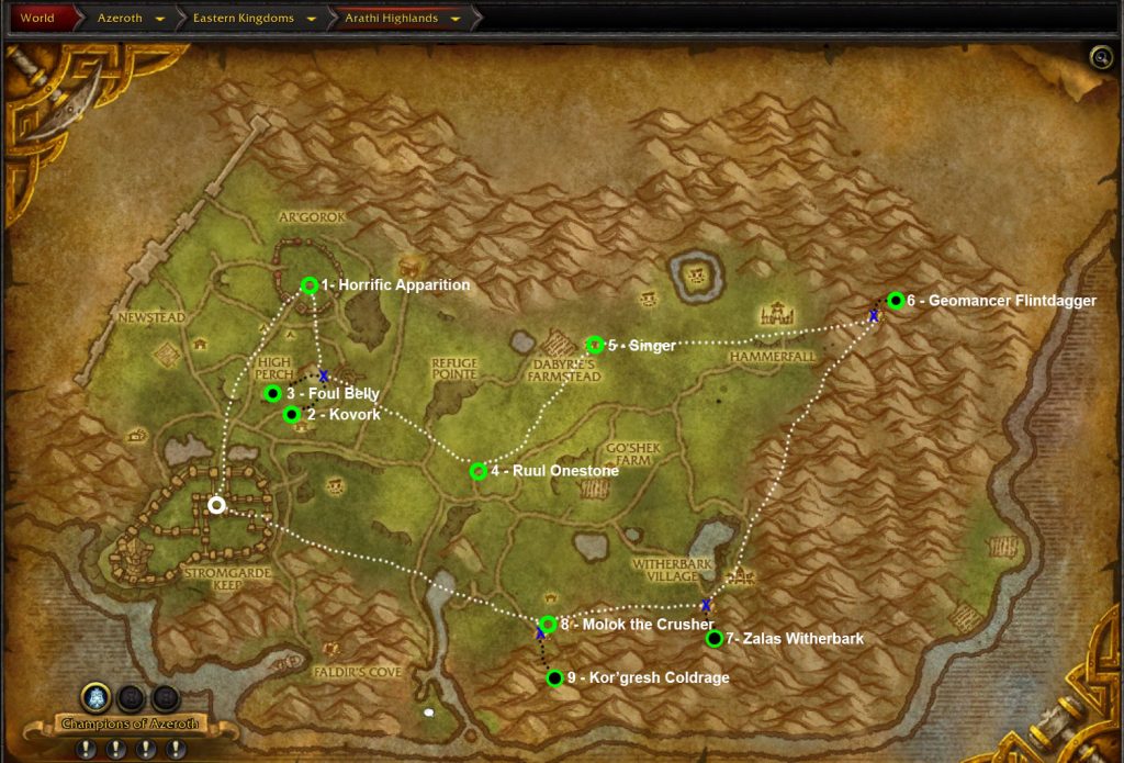 Arathi Highlands Toy Farming Guide - Alliance - License To Kill